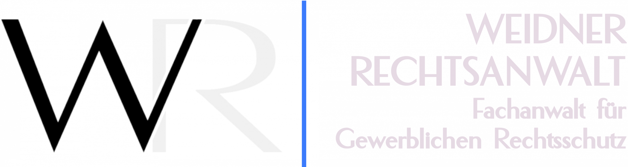 Rechtsanwalt Weidner Regensburg_Logo hoch